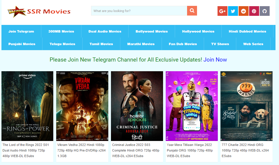 ssr movies